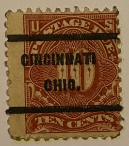 United States 1917-1931 Precancel Postage Due 121 Mint Stamps Lot