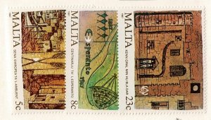 Malta #700-2 MNH cpl set