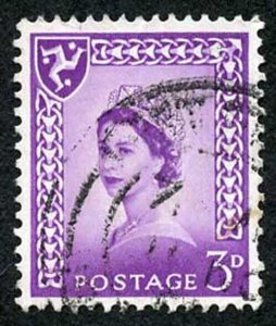 IOM SG2a 3d Deep Lilac on Chalky Paper Fine used cat from 6.50 pounds