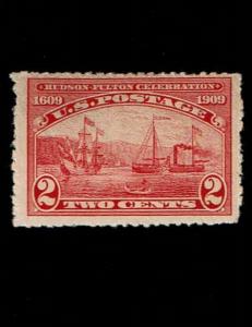 Scott #373 variety F/VF-OG-LH.