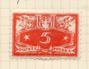 Poland 1920 Early Issue Fine Mint Hinged 3h. NW-184392