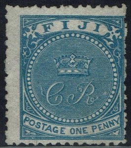 FIJI 1871 CR MONOGRAM 1D NO GUM