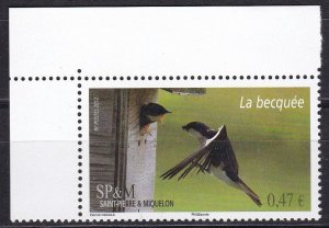 St. Pierre and Miquelon, Fauna, Birds MNH / 2012