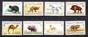 Tunisia 514-521 Animals MNH VF