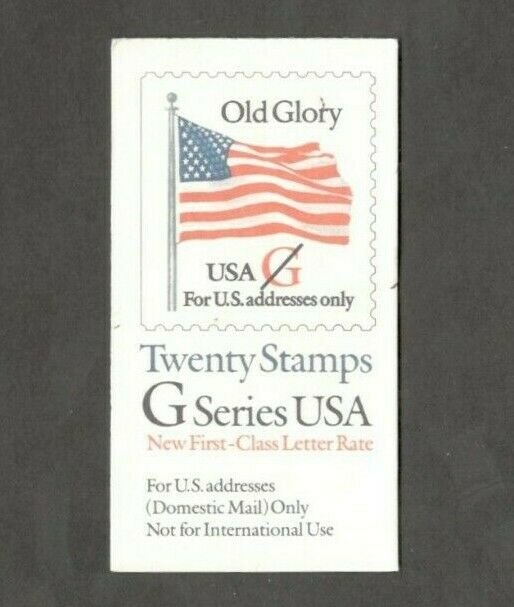 BK223 Old Glory G Booklet Of 20 Mint/nh Free Shipping