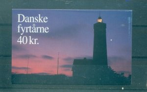 Denmark - Sc# 1056a. 1999 Lighthouses. Cplt Booklet.  $22.00.