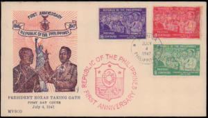 Philippines, Worldwide First Day Cover