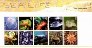 PRESENTATION PACK PP366 2007 - SEA LIFE  (printed no.393)