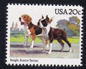 2098 Dogs MNH single