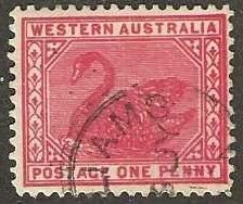 Western Australia, 90,  used,   wmk 13.  perf 12.5. 1905. (a714)