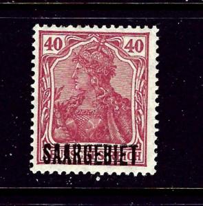 Saar 51 MH 1920 overprint