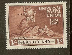 Basutoland, Scott #44, 1sh UPU Issue, Used