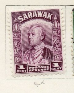 Sarawak 1934 Early Issue Fine Mint Hinged 1c. NW-111350