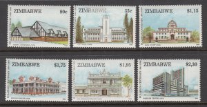 Zimbabwe 702-707 MNH VF