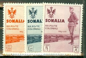 KN: Somalia B38-51 mint CV $279; scan shows only a few