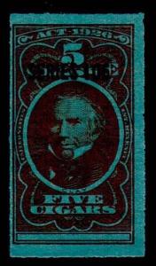 U.S. REV. TAXPAIDS-CIGAR TC645a  Mint (ID # 67246)