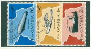 Gambia 241-3 USED BIN$ 1.90