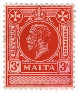 (I.B) Malta Revenue : Duty Stamp 3d