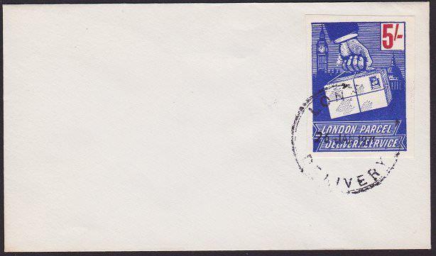 GB 1971 Postal Strike : London Parcel Delivery stamps on cover..............6704