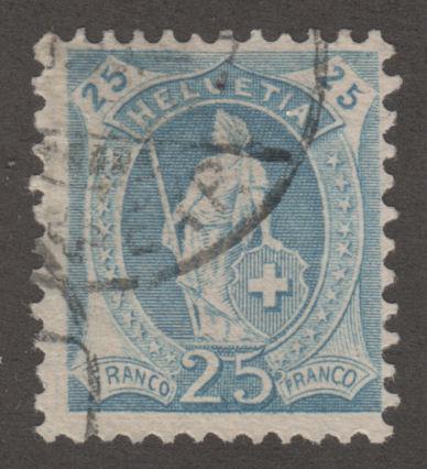 Switzerland 112 Helvetia 1906