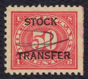 #RD9 50c Stock Transfer, Used [14] **ANY 5=FREE SHIPPING**