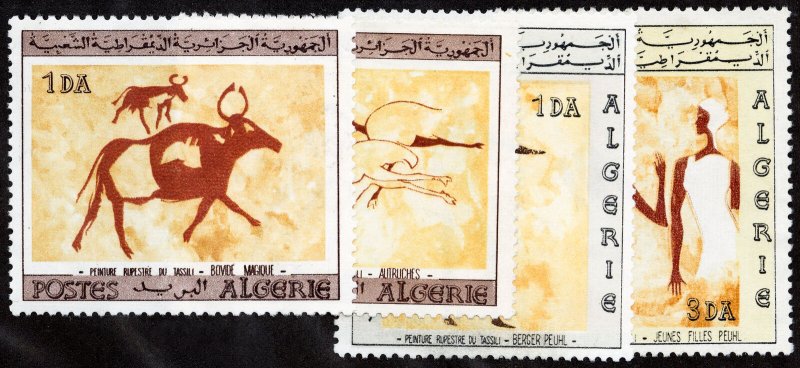 Algeria Stamps # 344-347 MLH VF Scott Value $26.50