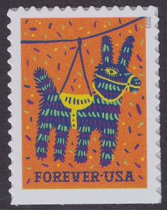 US 5815 Piñatas (Pinatas) Donkey orange forever single (1 stamp) MNH 2023