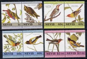 NEVIS - 1985 - John Audubon Birds, Series II - Perf 8v Set - Mint Never Hinged