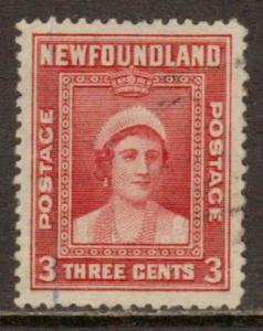 Newfoundland   #255  used  (1941)  