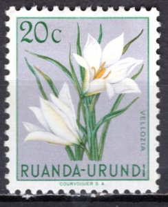 Ruanda Urundi 1953; Sc. # 116; MHH Single Stamp