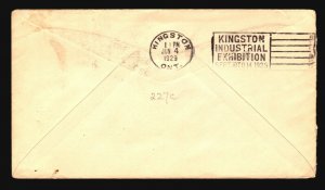 Canada 1929 FFC - Montreal to Kingston - Z16704