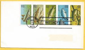 US #2209A FDC 22c Fish
