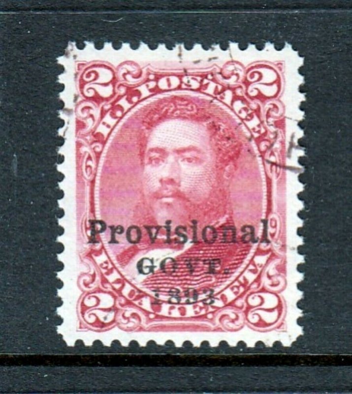 Hawaii #66 Provisional Government - SUPER NICE!! (superb?)