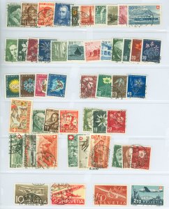 Switzerland #B112/C42  Single (Complete Set)