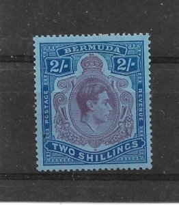 BERMUDA 1938 2s SG 116 PERF 14 CHALK SURFACED PAPER MINT HINGED Cat £100