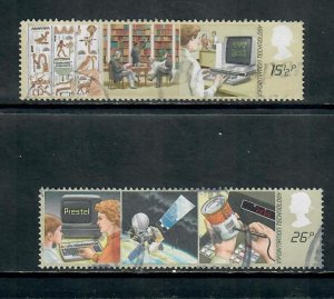 G.B 1982 COMMEMORATIVES  SET INFORMATION TECHNOLOGY USED  h 260121