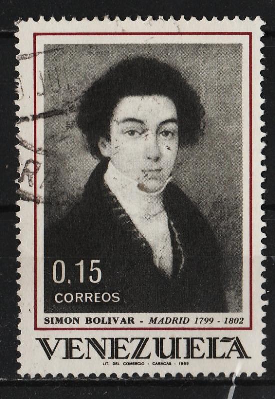 Venezuela 1969 Bolivar in Spain $15 (1/3) USED