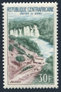 Central Africa 28,MNH.Michel 40. Boali Falls,1963.