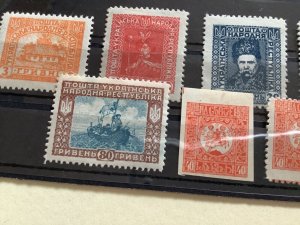 Ukraine  & Georgia 1918-1920 mounted mint  stamps   A4096