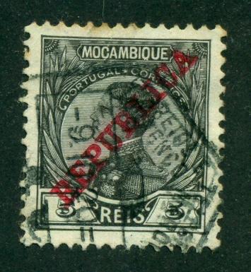 Mozambique 1912 # 115 U SCV(2014)=$0.25