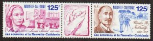 New Caledonia Stamp 642-643  - L. Michel - C. Nething writers