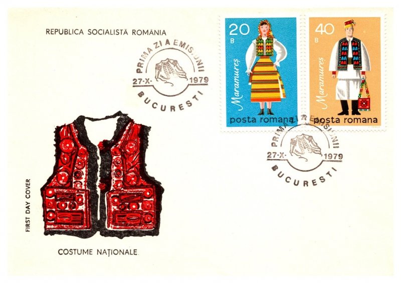 Romania, Worldwide First Day Cover