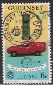 Guernsey 189 Oldest Pillar Box 1979