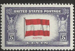 # 919 MINT NEVER HINGED AUSTRIA