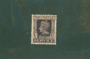 India Nabha State 045 MH BIN $0.70