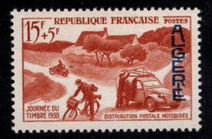 ALGERIA Scott B94 MH* 1958  stamp day stamp