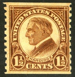 U.S. #598 MINT OG NH