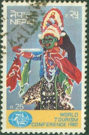 NEPAL 388 USED CV $5.00 BIN $2.25
