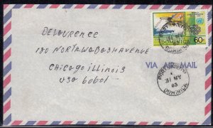 Dominica - May 31, 1983 Airmail Cover to States