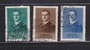 Hungary 525-527 Set U Admiral Horthy (A)